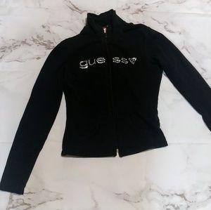 Guess zip up sweater